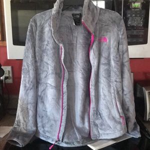 North Face Grey Soft Jacket